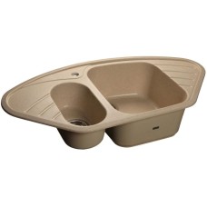Кухонная мойка бежевый GranFest Corner GF-C960E