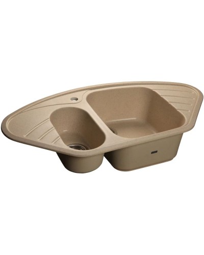 Кухонная мойка бежевый GranFest Corner GF-C960E