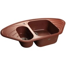 Кухонная мойка красный марс GranFest Corner GF-C96