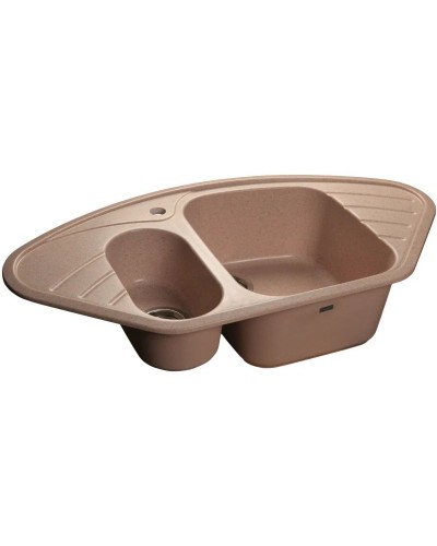 Кухонная мойка розовый GranFest Corner GF-C96