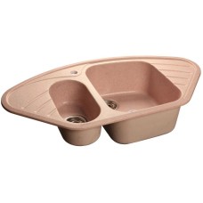 Кухонная мойка светло-розовый GranFest Corner GF-C960E