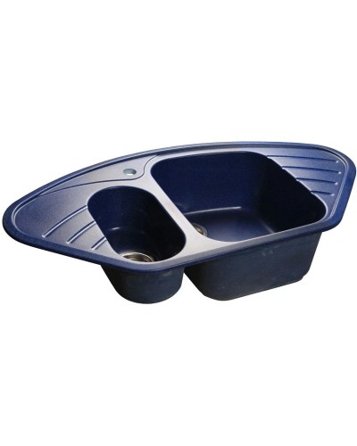 Кухонная мойка синий GranFest Corner GF-C960E