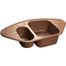 Кухонная мойка терракот GranFest Corner GF-C960E