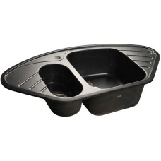 Кухонная мойка черный GranFest Corner GF-C960E
