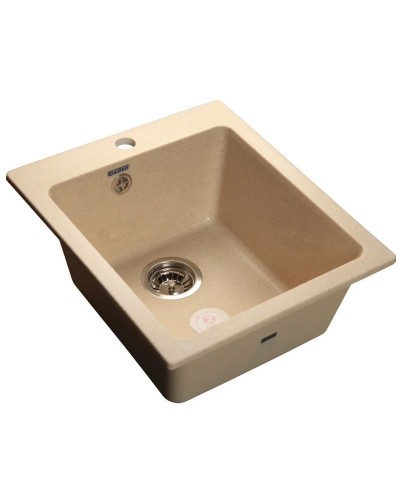 Кухонная мойка бежевый GranFest Practic GF-P505