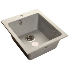 Кухонная мойка серый GranFest Practic GF-P505