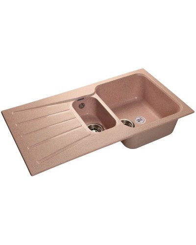 Кухонная мойка розовый GranFest Standart GF-S940KL