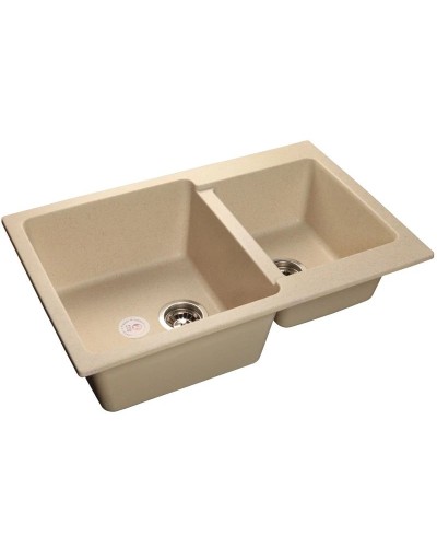 Кухонная мойка бежевый GranFest Practic GF-P780K
