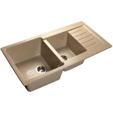 Кухонная мойка песочный GranFest Practic GF-P980KL