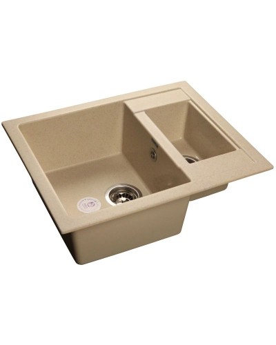 Кухонная мойка бежевый GranFest Quadro GF-Q610K