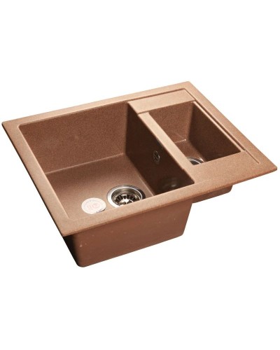 Кухонная мойка терракот GranFest Quadro GF-Q610K