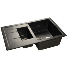 Кухонная мойка черный GranFest Quadro GF-Q775KL
