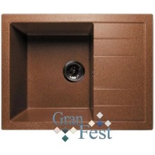 Кухонная мойка терракот GranFest Quadro GF-Q650L