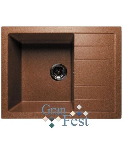 Кухонная мойка терракот GranFest Quadro GF-Q650L