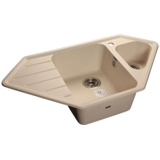 Кухонная мойка белый GranFest Corner GF-C950E