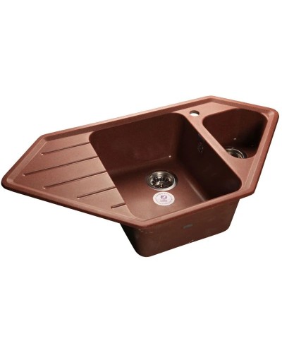 Кухонная мойка красный марс GranFest Corner GF-C950E