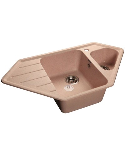 Кухонная мойка розовый GranFest Corner GF-C950E