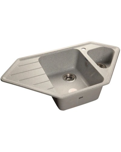 Кухонная мойка серый GranFest Corner GF-C950E