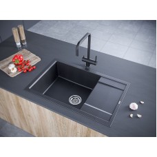 Кухонная мойка Paulmark Verlass PM317850-BL Черная