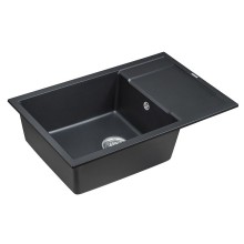 Кухонная мойка Paulmark Verlass PM317850-BLM Черный металлик