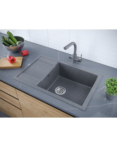 Кухонная мойка Paulmark Verlass PM317850-DG Графит