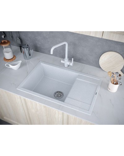 Кухонная мойка Paulmark Verlass PM317850-GR Серая
