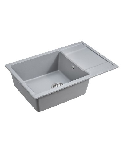 Кухонная мойка Paulmark Verlass PM317850-GRM Серый металлик
