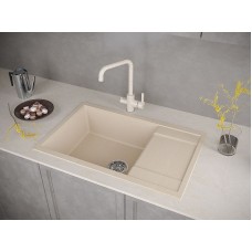 Кухонная мойка Paulmark Verlass PM317850-QU Кварц