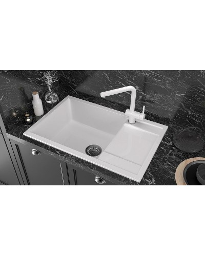 Кухонная мойка Paulmark Verlass PM317850-WH Белая