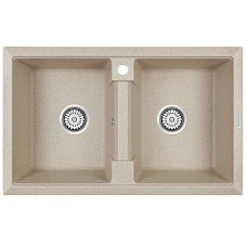 Кухонная мойка Paulmark Zwilling PM238150-BE Бежевая