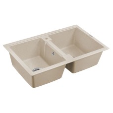 Кухонная мойка Paulmark Zwilling PM238150-BE Бежевая