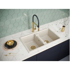 Кухонная мойка Paulmark Zwilling PM238150-BE Бежевая