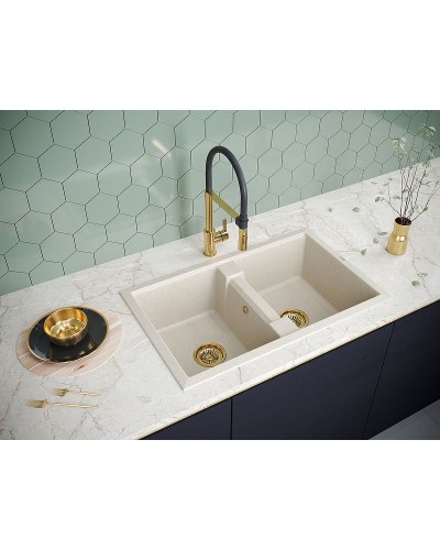 Кухонная мойка Paulmark Zwilling PM238150-BE Бежевая