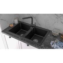 Кухонная мойка Paulmark Zwilling PM238150-BL Черная