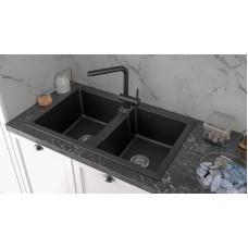 Кухонная мойка Paulmark Zwilling PM238150-BL Черная