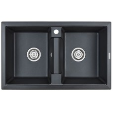 Кухонная мойка Paulmark Zwilling PM238150-BLM Черный металлик