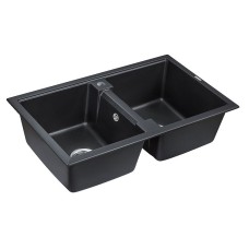 Кухонная мойка Paulmark Zwilling PM238150-BLM Черный металлик
