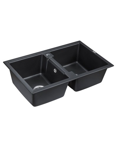 Кухонная мойка Paulmark Zwilling PM238150-BLM Черный металлик