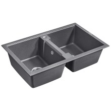 Кухонная мойка Paulmark Zwilling PM238150-DG Графит