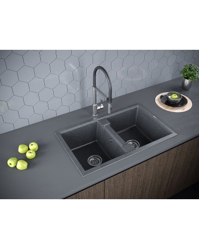 Кухонная мойка Paulmark Zwilling PM238150-DG Графит