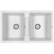 Кухонная мойка Paulmark Zwilling PM238150-WH Белый