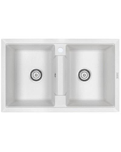 Кухонная мойка Paulmark Zwilling PM238150-WH Белый