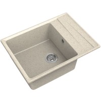 Кухонная мойка GranFest Level GF-LV-660L Бежевая