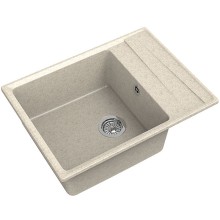 Кухонная мойка GranFest Level GF-LV-660L Бежевая