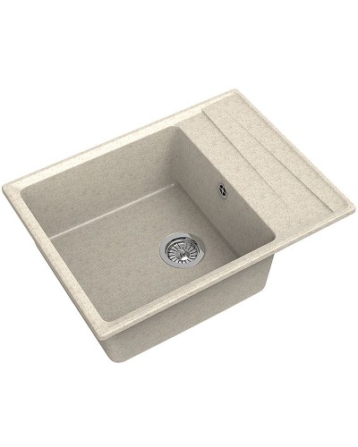 Кухонная мойка GranFest Level GF-LV-660L Бежевая
