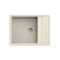 Кухонная мойка GranFest Level GF-LV-660L Бежевая
