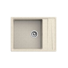 Кухонная мойка GranFest Level GF-LV-660L Бежевая
