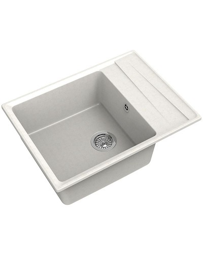 Кухонная мойка GranFest Level GF-LV-660L Белая