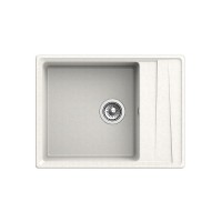 Кухонная мойка GranFest Level GF-LV-660L Белая
