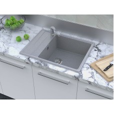 Кухонная мойка GranFest Level GF-LV-660L Серая